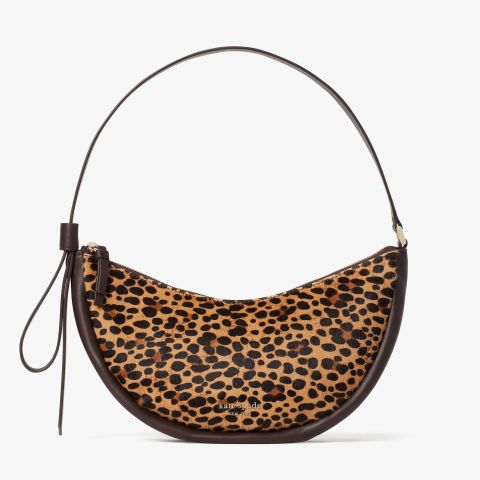 Kate Spade New York Smile Leopard Haircalf Small Shoulder Bag | Multi
