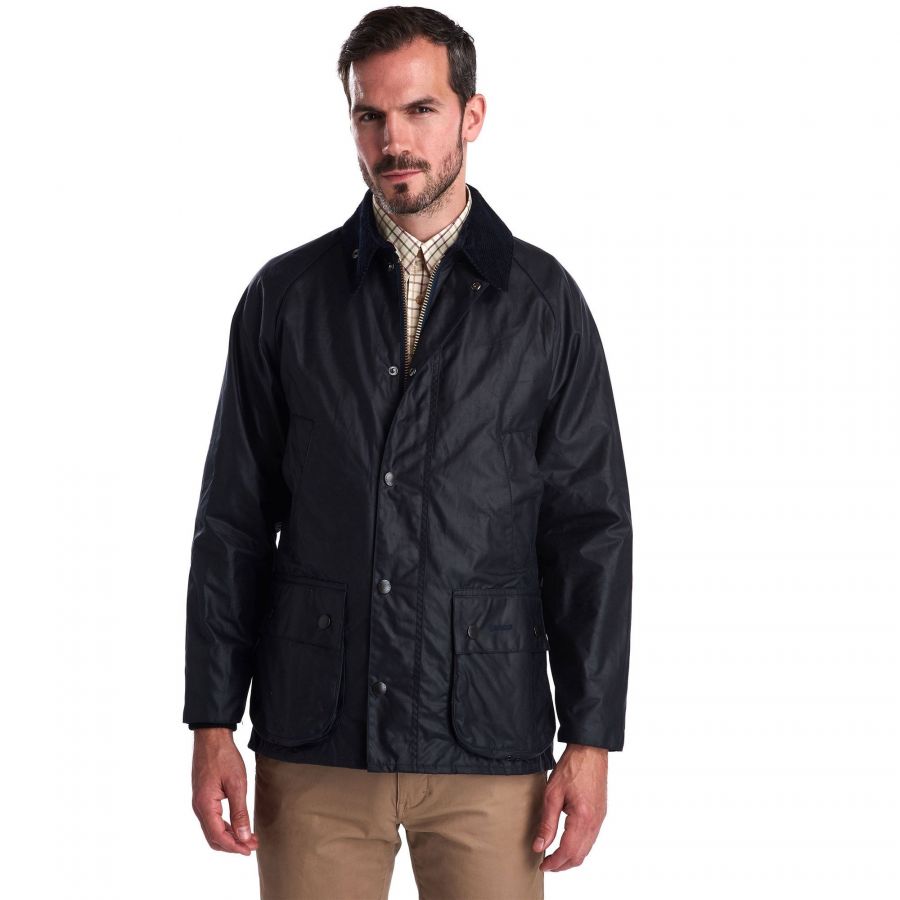 barbour bedale navy